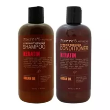 Shampoo Y Acondicionador Pierre's Apothecary Keratina Argan