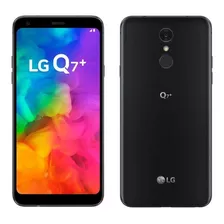 LG Q7+ 64 Gb Aurora Black 4 Gb Ram - Mostruário