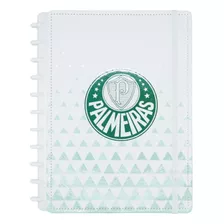 Caderno Inteligente Palmeiras Alviverde Grande De Disco Ci