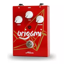 Pedal Guitarra Alien Origami Efeito Overdrive True Bypass