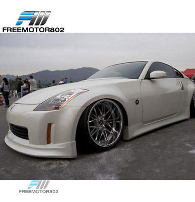 Fits 03-05 Nissan Fairlady Z33 350z Front Bumper Lip Spo Zzg Foto 3