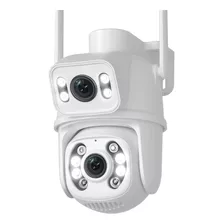 Cámara De Seguridad Anberx A8bq Wireless Con Resolución De 8mp Visión Nocturna Incluida Blanca