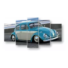  Quadro Decorativo Fusca Volkswagen Antigo Quarto Oficina 