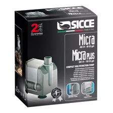 Bomba De Agua Sicce Micra Plus -600lts/h - 6,5w De Consumo