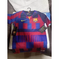 Nike Camiseta Juvenil Original Barcelona 20 Aniv 2019 2020