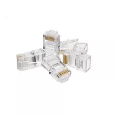 Conectores Rj45 Lan Plug Utp Bolsa 100 Unidades. Tecnomati