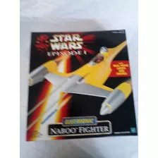  Nave Star Wars Naboo Fighter Eletronic- 3.75
