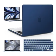 Funda Ibenzer Para Macbook Air 13 M2 + C/teclado Navy