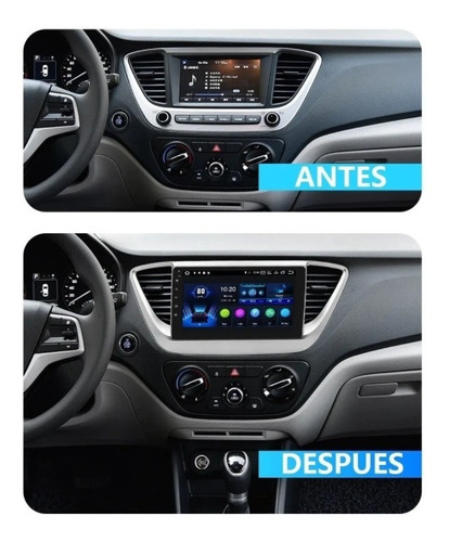 Estereo Android Hyundai Accent 2018-2022 Gps Radio Pantalla Foto 5
