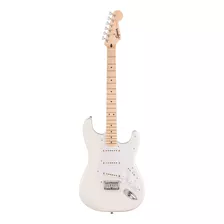 Guitarra Elétrica Fender Squier Sonic Stratocaster Ht De Choupo Arctic White Brilhante Com Diapasão De Bordo