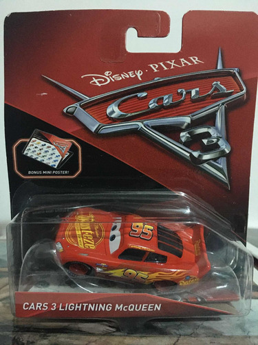 Carro A Escala Mcqueen Disney -pixar Mattel  Cars