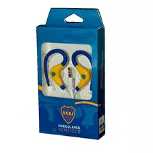 Auriculares + Cargador Usb Llavero Oficial De Boca Juniors