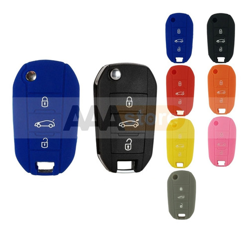 Funda Silicon Protector Llave Peugeot 301 Foto 6