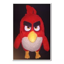 Angry Birds Red, Mochila Peluche, 45x30 Cms. Aprox.