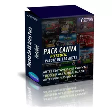 130 Artes De Futebol Editáveis No Canva - Pacote + Bônus