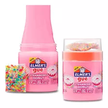 Slime Prehecho Strawberry Donut Elmers Gue 236ml