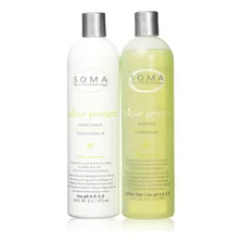 Soma Tecnología De Pelo Champú Y Acondicionador Color Pro.