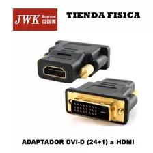 Adaptador Dvi 24+1 (dvi-d) Macho A Hdmi Hembra Jwk