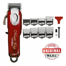 Maquina De Corte Profesional Cordless Magic Clip Color Rojo