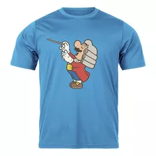 Camiseta Super Mario Maestro Ótima Qualidade Reforçada