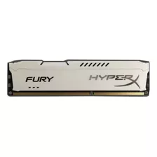 Memória Ram Fury Color Branco 8gb 1 Hyperx Hx318c10fw/8