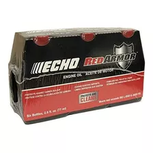 Echo Oem 26 Oz Red Armor 2cycle Engine Oil 6pack 6550001