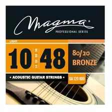 Encordado De Guitarra Acústica 010 Magma 010/048