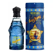 Versace Eau De Toilette Spray, Blue Jeans, 2.5 Onzas