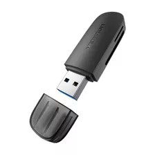 Lector De Memoria Vention Usb 3.0 Tf Sd Micro Sd Clgbo 