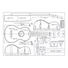 Planta Ukulele Soprano Martin Impressão E Por Email