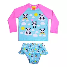 Camisa Infantil Manga Proteção Uv Praia Piscina Fpu50