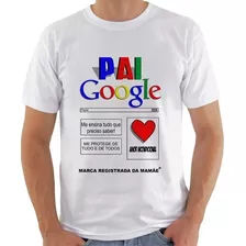 Camiseta Dia Dos Pais Pai Google Meu Amor Envio Imediato