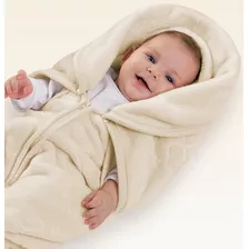Cobertor Bebê Vira Saco De Dormir Baby Sac Jolitex Microfibr