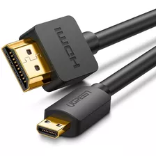 Cable Micro Hdmi A Hdmi Ugreen, 4k, 60hz, 1.8m Para Cámaras