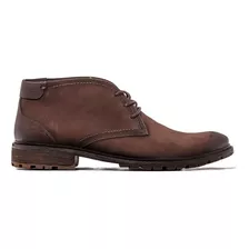 Bota Coturno Masculino 100% Couro Troy Desert Boot 