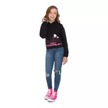 Moletom Menina Juvenil Blusa Frio Feminina Inverno Blogueira