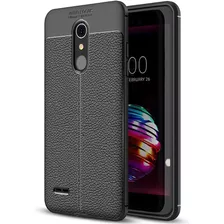 LG K10 (2018) - Full Protección: Carcasa + Lamina Vidrio