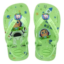 Chinelo Havaianas Baby Disney Buzz Lightyear Com Elástico 