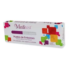 Prueba De Embarazo Tipo Pluma Meditest 1 Pieza 