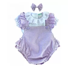 Roupa Bebe Body Romper 2 A 12meses 3 Peças 100% Algodão