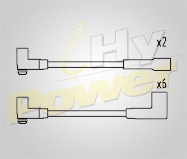 Cables Buja Sil Para Oldsmobile Delta 88 Sedan 4.4l 8c 1982 Foto 2