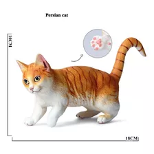 Realista Gato Estimação Series Modelo Brinquedo-gato Persa
