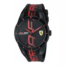 Ferrari Redrev Reloj De Cuarzo Para Hombre Correa De Plásti