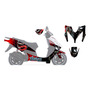 Espejos Con Logo Y Leyenda Motoneta Cs125 Ds150 F10010196