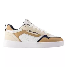 Tenis Champion Para Hombre Beige Versatil Original