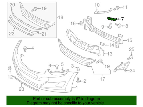 Fits 11-16 Hyundai Elantra \u0026 Coupe Oem Front Bumpe Ddf Foto 2