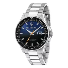 Reloj Maserati Sfida R8853140001 Plateado Color De La Correa Gris