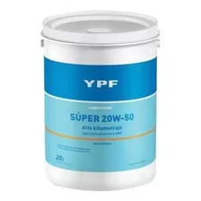 Lubricante Ypf Super 20w50 X 20 Lt