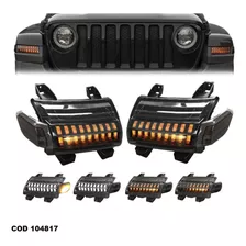 Micas P/guard Led Jeep Wrangler Jl 18+/jeep Gladiador Jt 20+