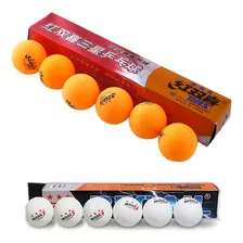 Set X6 Pelotas Ping Pong Excelente Calidad 2 Color - Sportex